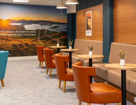 Caledonian Sleeper Euston Guest Lounge