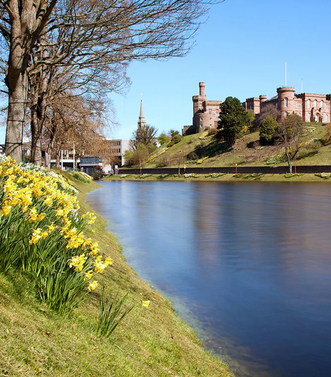 Inverness Castle from River Ness