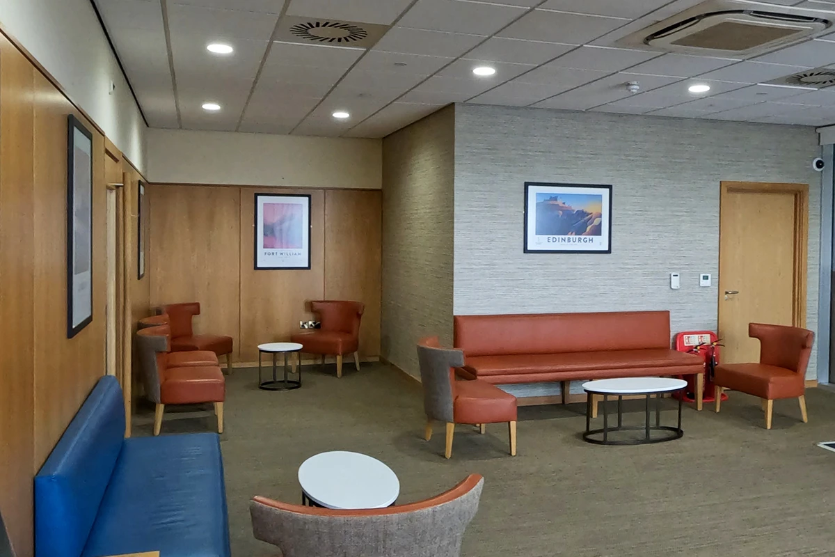 Caledonian Sleeper Fort William Guest Lounge