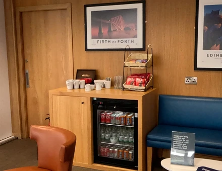 Caledonian Sleeper Dundee Guest Lounge