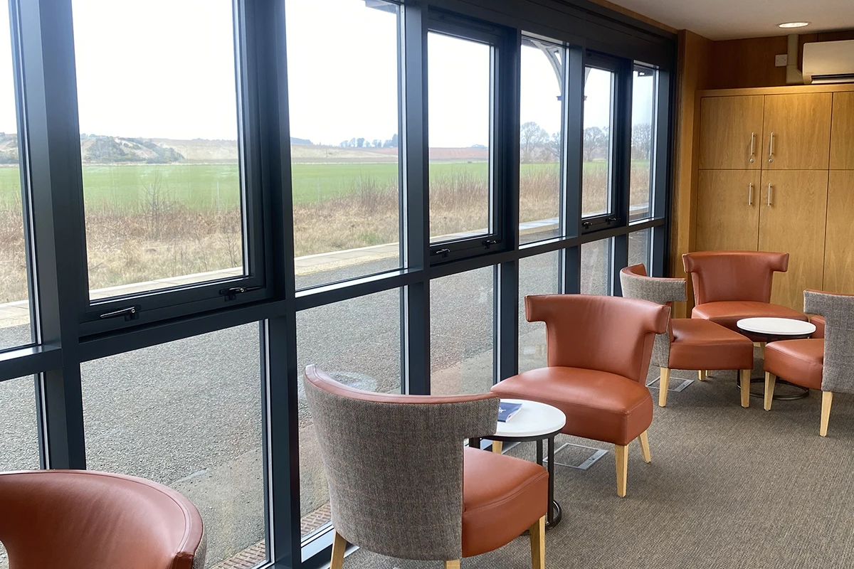 Caledonian Sleeper Leuchars Guest Lounge