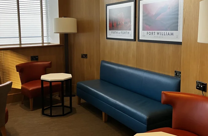 Caledonian Sleeper Inverness Guest Lounge
