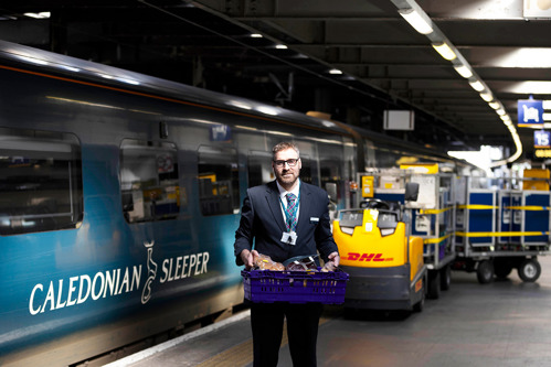 Catering Manager David Durance at Euston