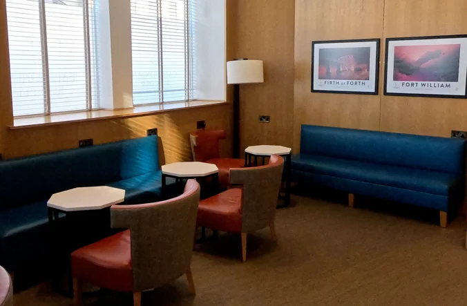 Caledonian Sleeper Inverness Guest Lounge